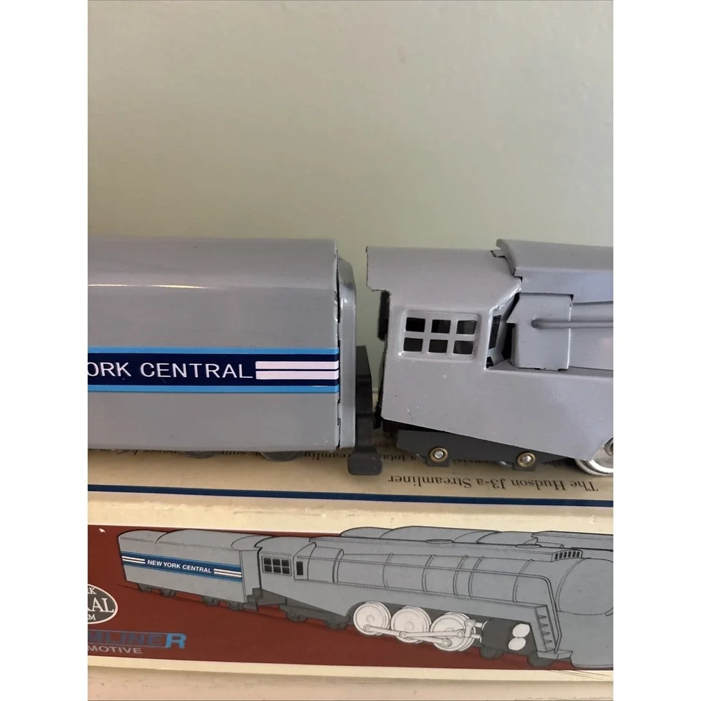 Vintage Restoration Hardware Tin Toys NY Central System Streamliner Locomotive